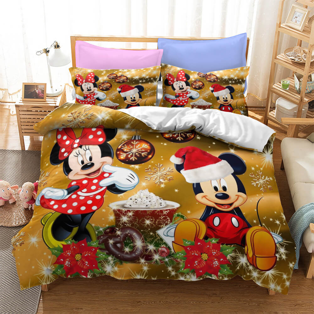 Cartoon Mickey Mouse Bedding Set Quilt Cover Without Filler (Online Order Only)