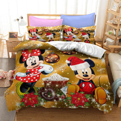 Cartoon Mickey Mouse Bedding Set Quilt Cover Without Filler (Online Order Only)