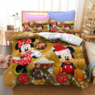 Cartoon Mickey Mouse Bedding Set Quilt Cover Without Filler (Online Order Only)