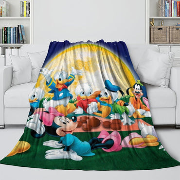 Donald Duck Blanket Flannel Fleece Throw Room Decoration (Online Order Only)