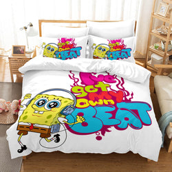 Cartoon SpongeBob SquarePants Bedding Sets Quilt Cover Without Filler (Online Order Only)