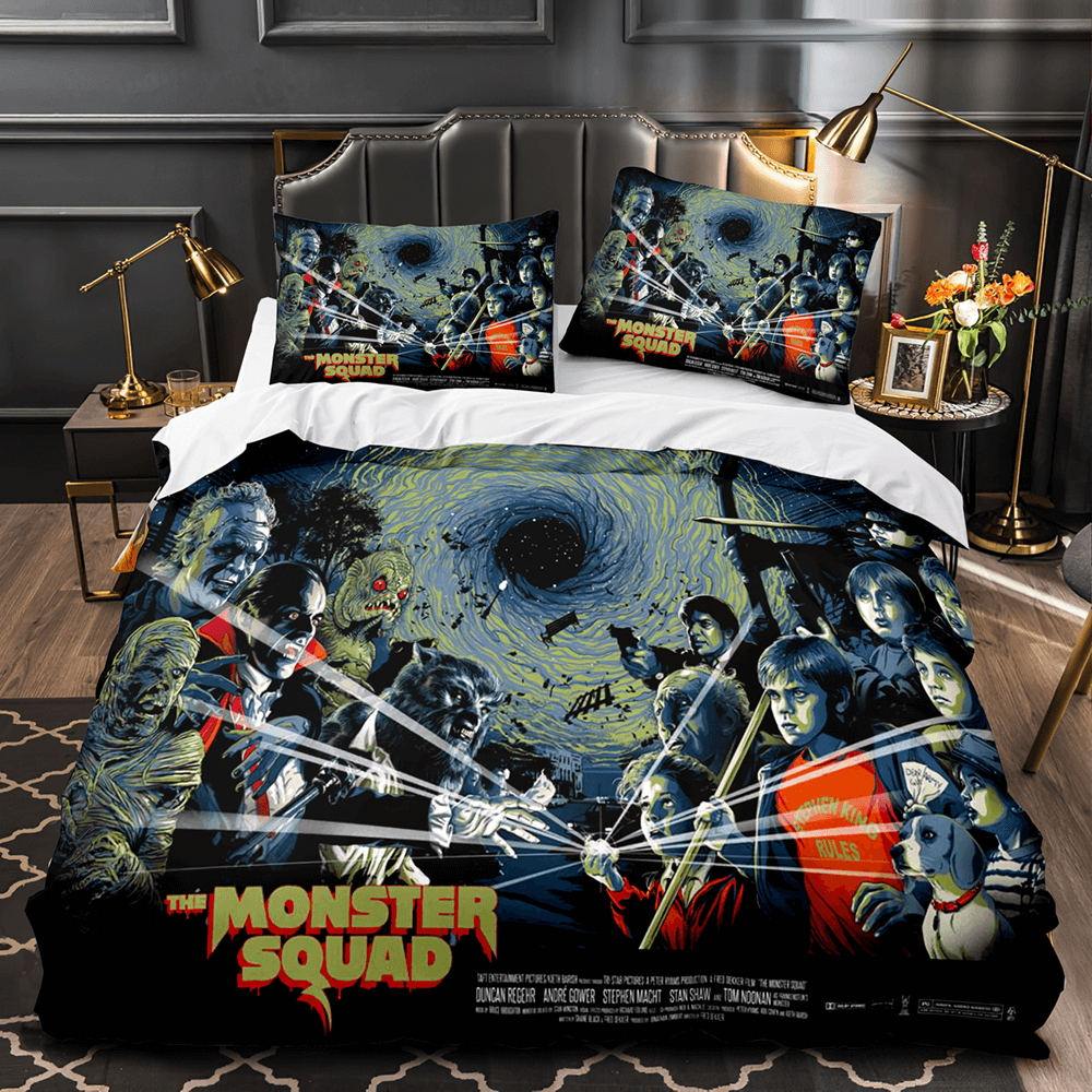 Cartoon The Monster Squad Bedding Set Quilt Duvet Cover Bedding Sets (Online Order Only)