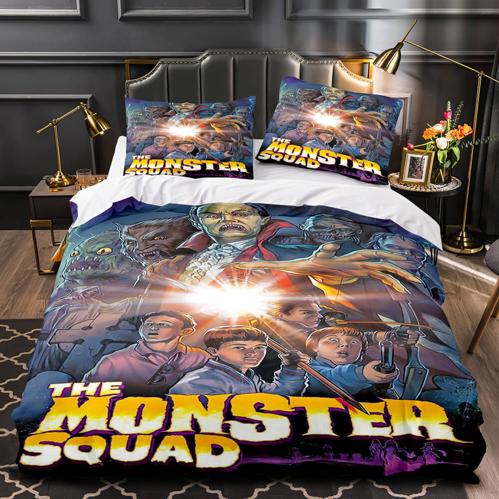 Cartoon The Monster Squad Bedding Set Quilt Duvet Cover Bedding Sets (Online Order Only)