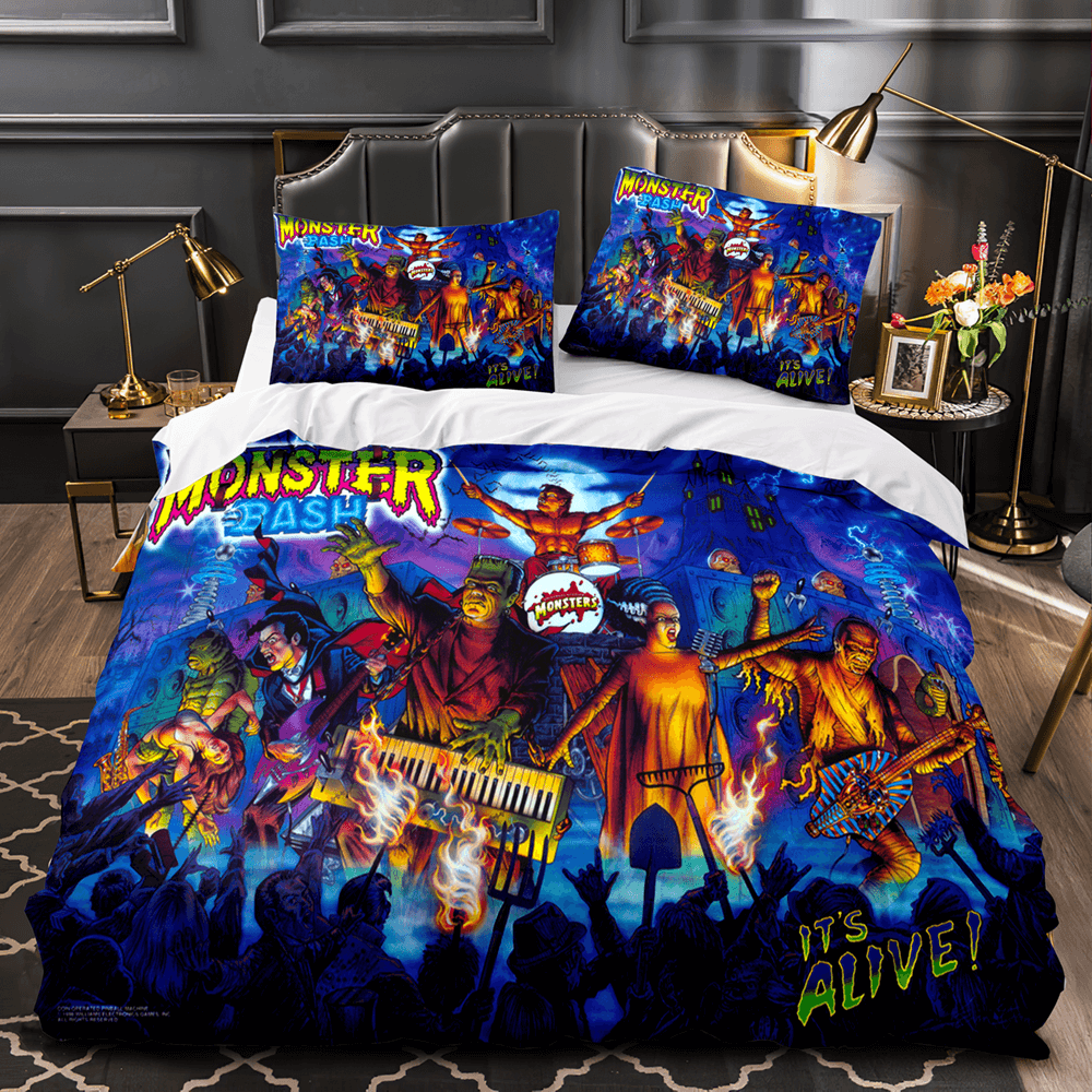 Cartoon The Monster Squad Bedding Set Quilt Duvet Cover Bedding Sets (Online Order Only)