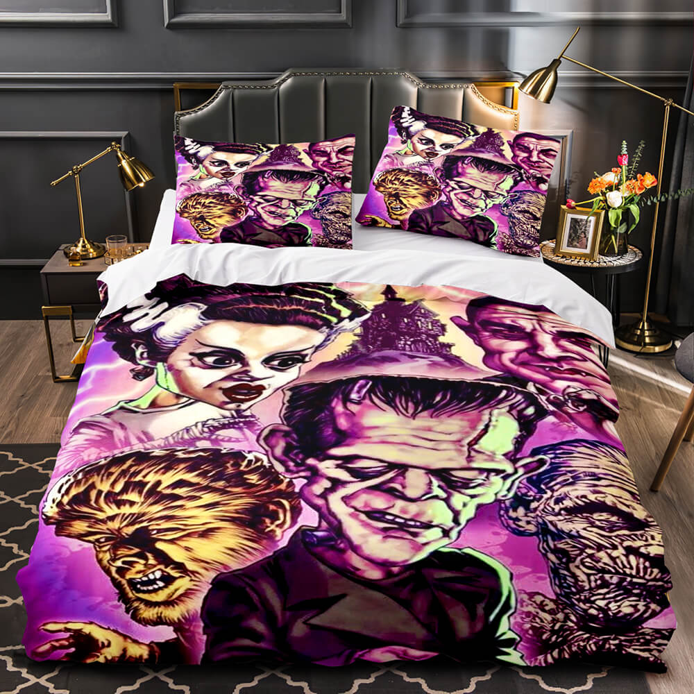 Cartoon The Monster Squad Bedding Set Quilt Duvet Cover Bedding Sets (Online Order Only)