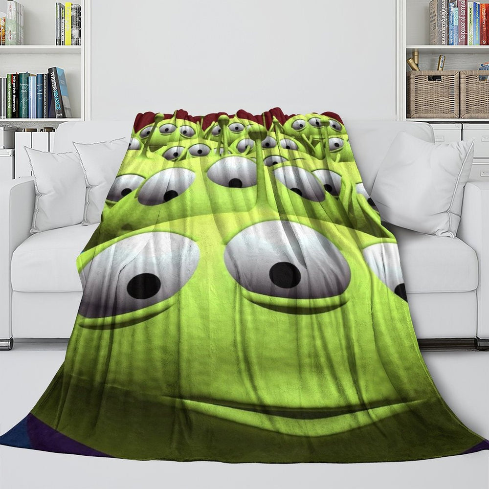 Cartoon Toy Story Blanket Flannel Fleece Throw Room Decoration (Online Order Only)