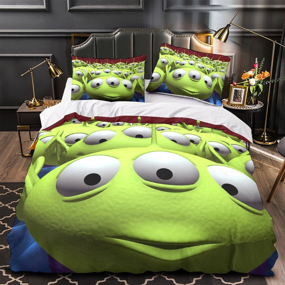Cartoon Toy Story Pattern Bedding Set Quilt Duvet Cover Without Filler (Online Order Only)