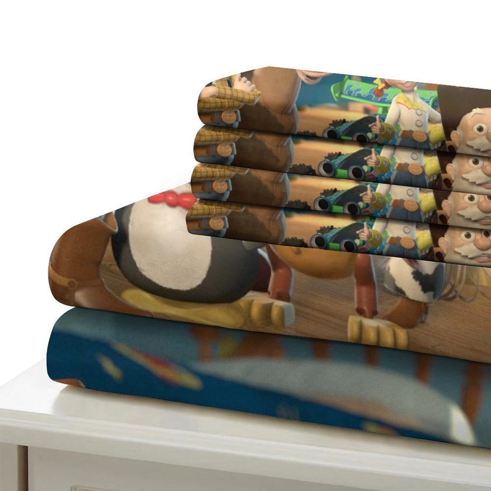 Cartoon Toy Story Pattern Bedding Set Quilt Duvet Cover Without Filler (Online Order Only)