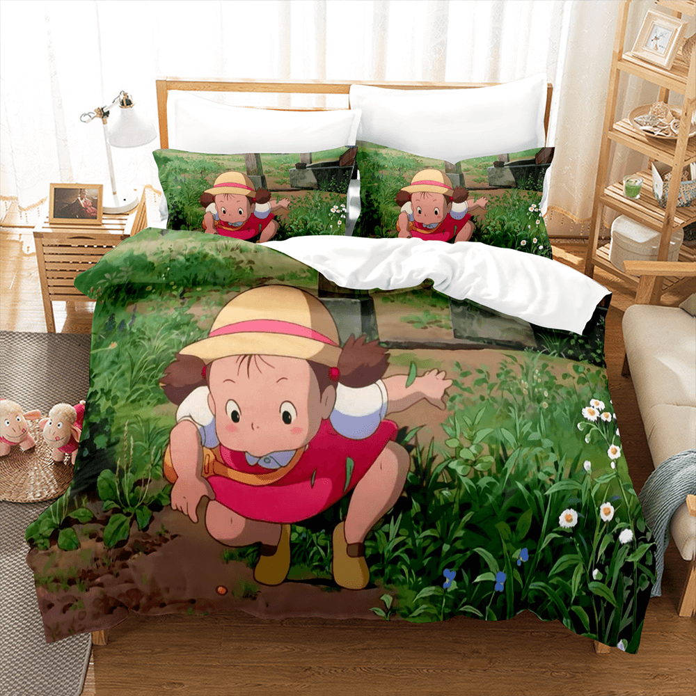 Cartoons MY NEIGHBOR TOTORO Bedding Sets Quilt Cover Without Filler (Online Order Only)