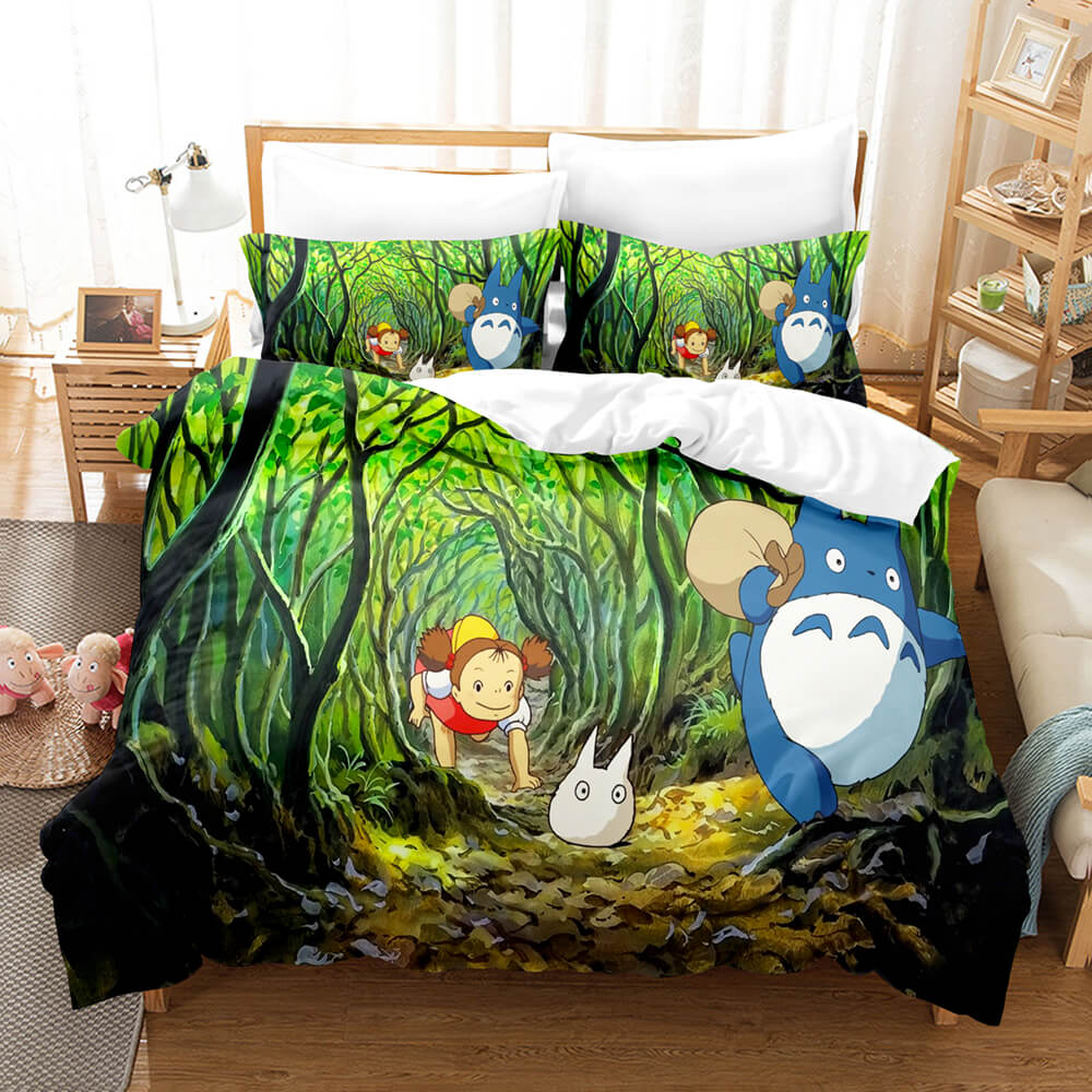 Cartoons MY NEIGHBOR TOTORO Bedding Sets Quilt Cover Without Filler (Online Order Only)