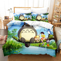 Cartoons MY NEIGHBOR TOTORO Bedding Sets Quilt Cover Without Filler (Online Order Only)