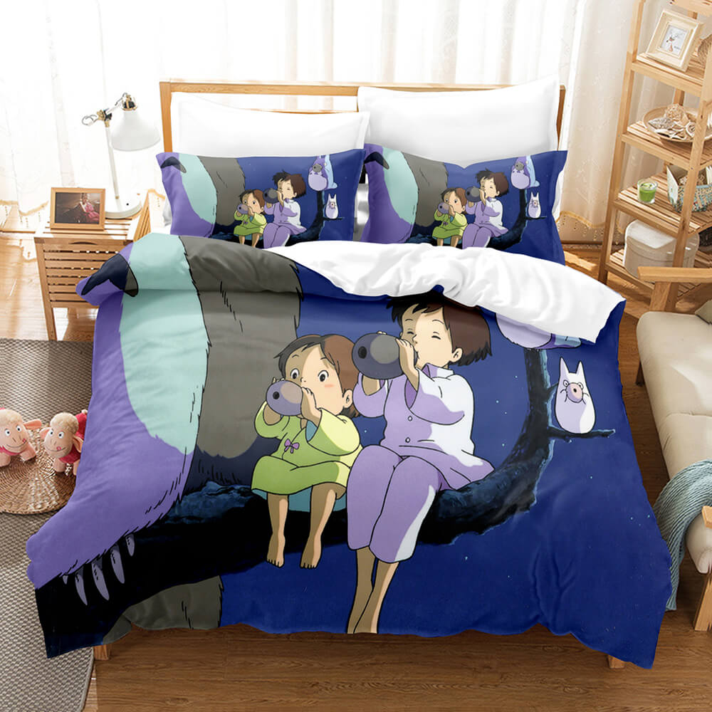 Cartoons MY NEIGHBOR TOTORO Bedding Sets Quilt Cover Without Filler (Online Order Only)