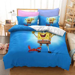 Cartoons SpongeBob SquarePants Bedding Sets Quilt Cover Without Filler (Online Order Only)