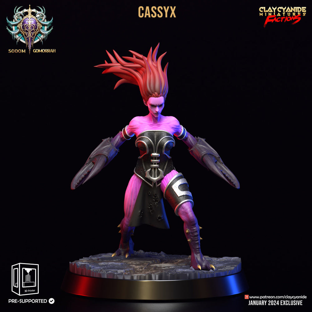 3D Printed Clay Cyanide Sodomite Vexxers FACTION 28 32 mm D&D (Online Only)