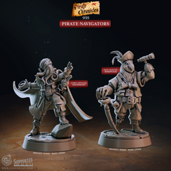 3D Printed Cast n Play Pirate Chronicles Collection 28mm 32mm D&D (Online Only)