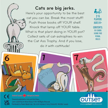 Cat Ass Trophy Card Game Outset (ONLINE ORDER ONLY)