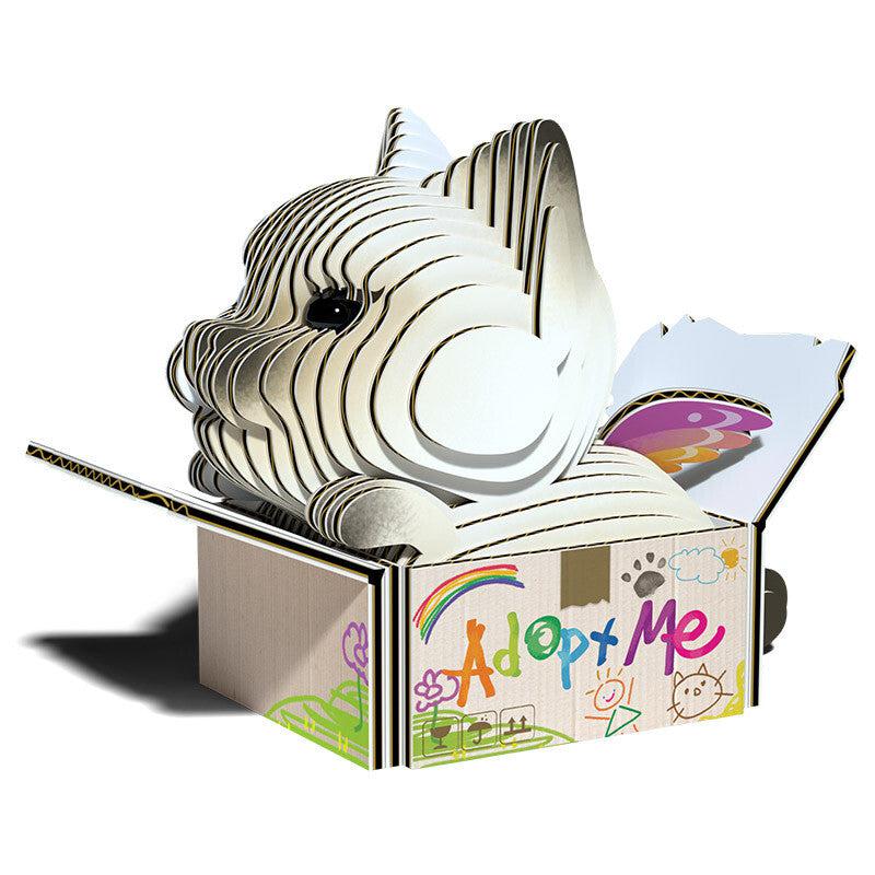 Cat Mocha 3D Cardboard Model Kit Eugy (ONLINE ORDER ONLY)