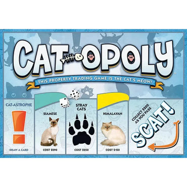 Cat-Opoly Board Game Outset (ONLINE ORDER ONLY)