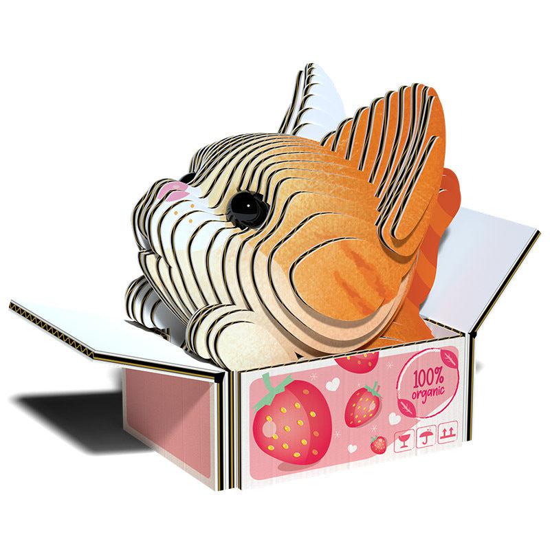Cat Pumpkin 3D Cardboard Model Kit Eugy (ONLINE ORDER ONLY)
