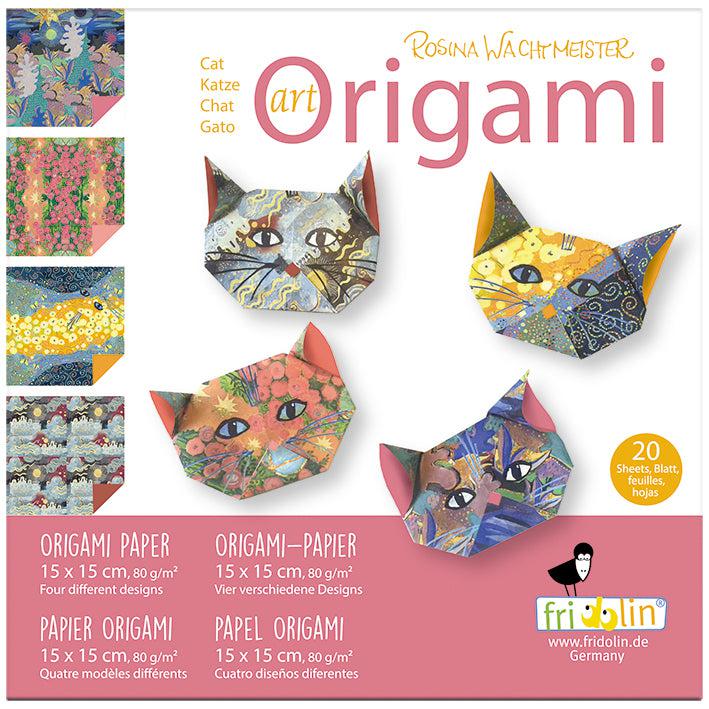 Cat Rosina Wachtmeister Art Origami Kit Fridolin (ONLINE ORDER ONLY)