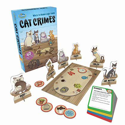 Cat Crimes™ - Who’s to Blame Logic Game (ONLINE ORDER ONLY)