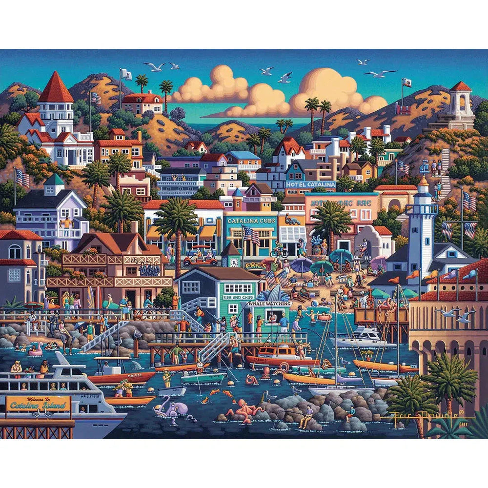 Catalina Island 210 Piece Jigsaw Puzzle Dowdle (ONLINE ORDER ONLY)