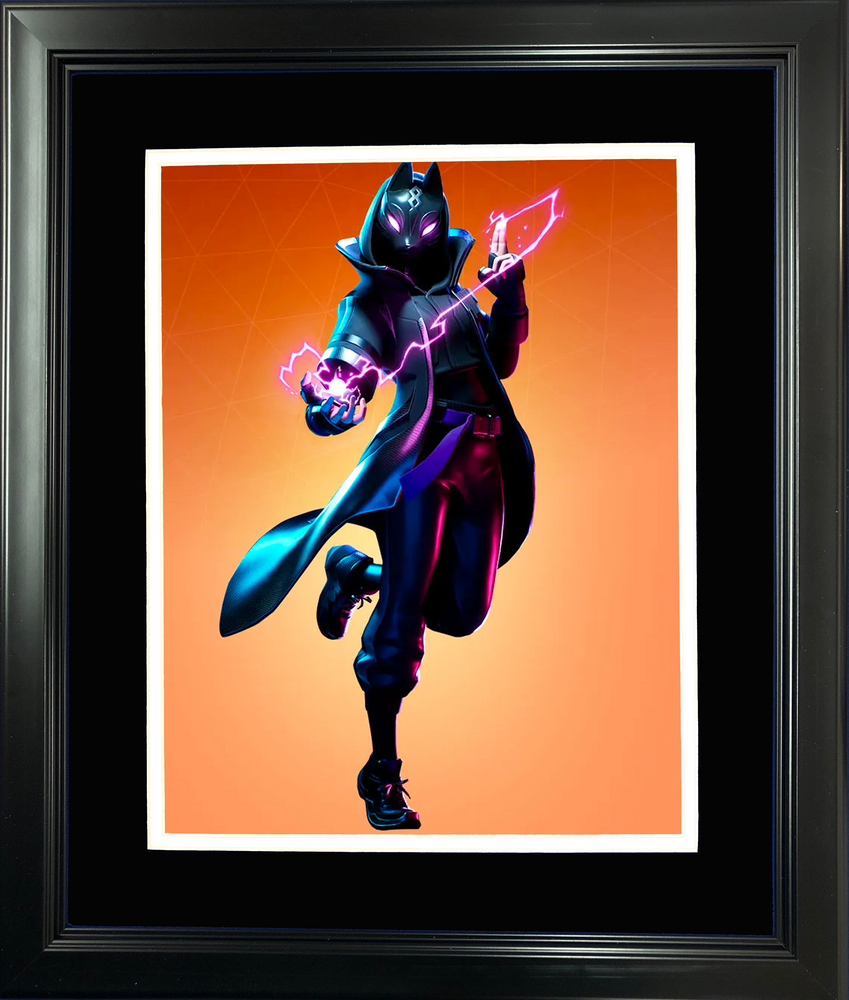 Framed Catalyst Legendary Fortnite Skin 11"x14" Video Game Photo (ONLINE ORDER ONLY)