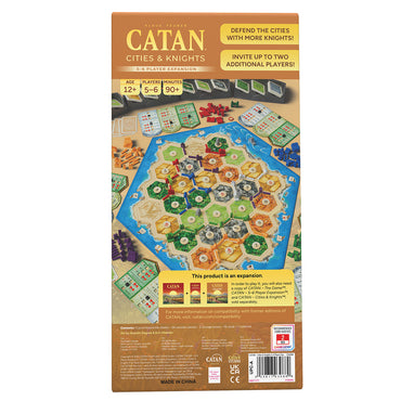 Catan: Cities & Knights 5-6 Player Expansion (6th Edition) (ONLINE ORDER ONLY)
