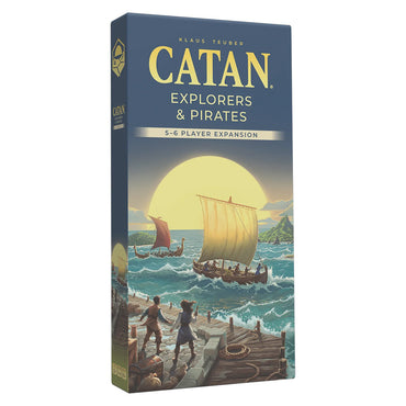 Catan: Explorers & Pirates 5-6 Player Expansion (6th Edition) (ONLINE ORDER ONLY)