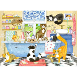 Catastrophe Cottage Set of 4 500 Piece Jigsaw Puzzles Gibsons (ONLINE ORDER ONLY)