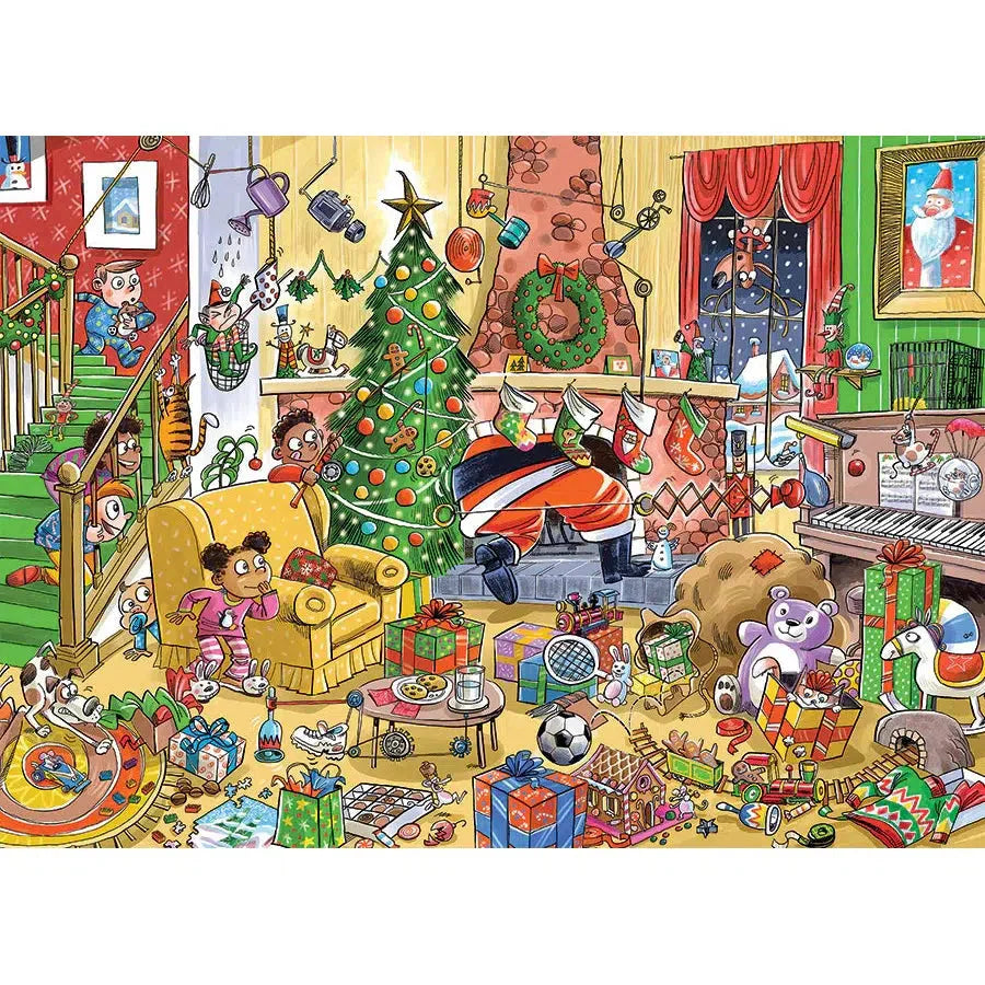 Catching Santa 350 Piece Family Jigsaw Puzzle Cobble Hill (ONLINE ORDER ONLY)