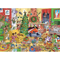 Catching Santa 350 Piece Family Jigsaw Puzzle Cobble Hill (ONLINE ORDER ONLY)