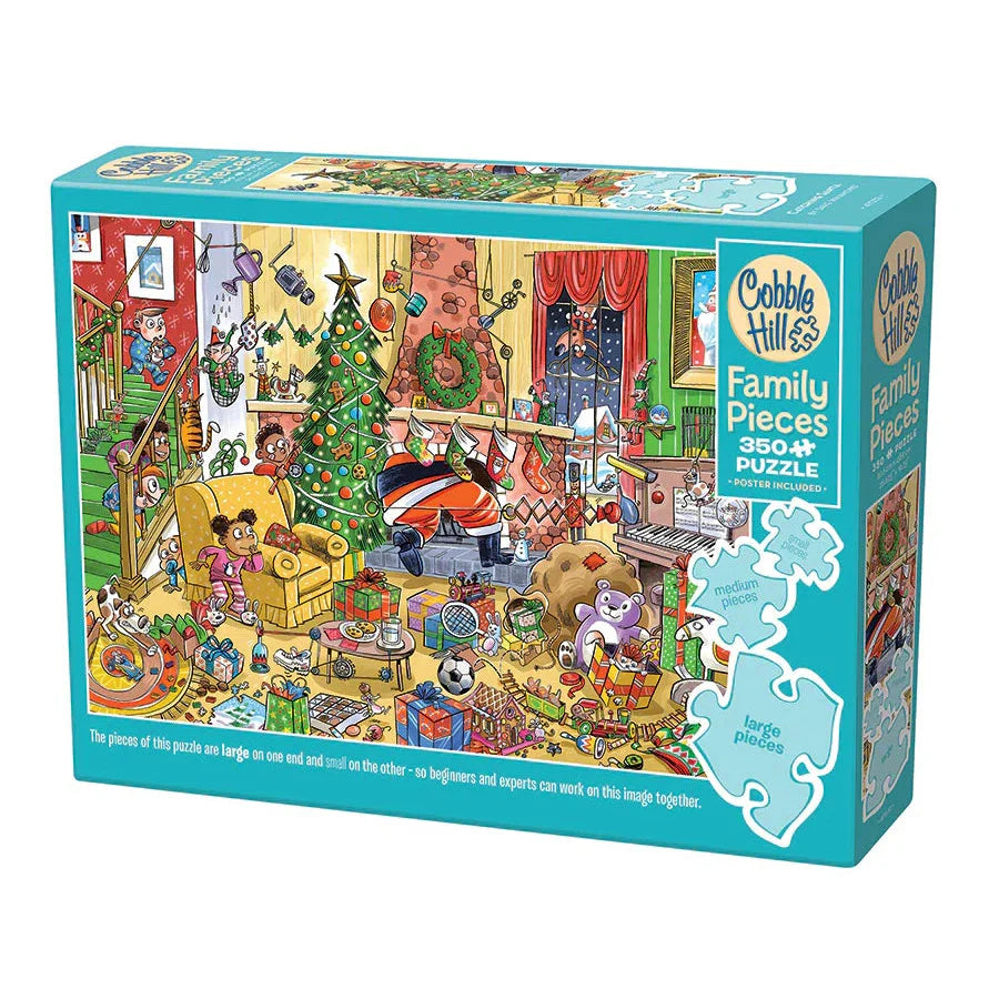 Catching Santa 350 Piece Family Jigsaw Puzzle Cobble Hill (ONLINE ORDER ONLY)
