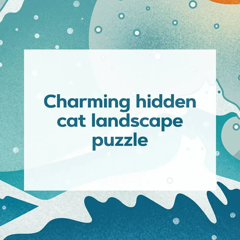 Catffirmations 500 Piece Portable Jigsaw Puzzle Chronicle