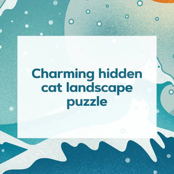 Catffirmations 500 Piece Portable Jigsaw Puzzle Chronicle