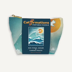 Catffirmations 500 Piece Portable Jigsaw Puzzle Chronicle