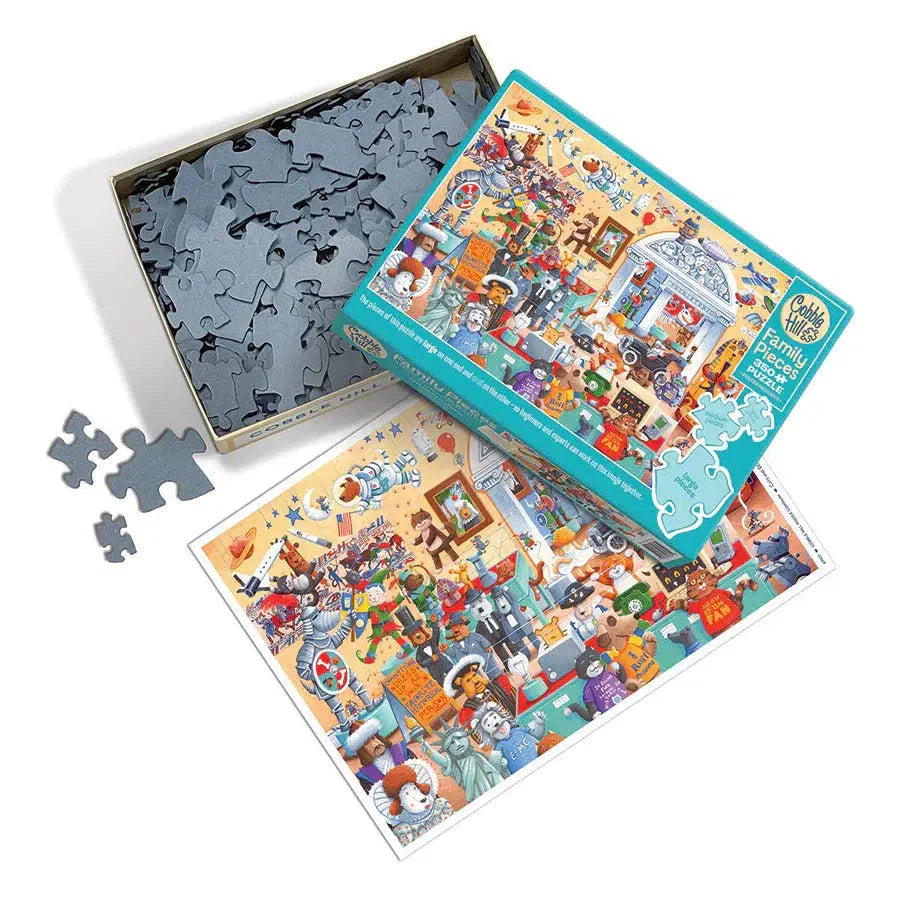 Cats & Dog Museum 350 Piece Family Jigsaw Puzzle Cobble Hill (ONLINE ORDER ONLY)