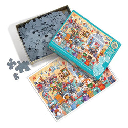 Cats & Dog Museum 350 Piece Family Jigsaw Puzzle Cobble Hill (ONLINE ORDER ONLY)