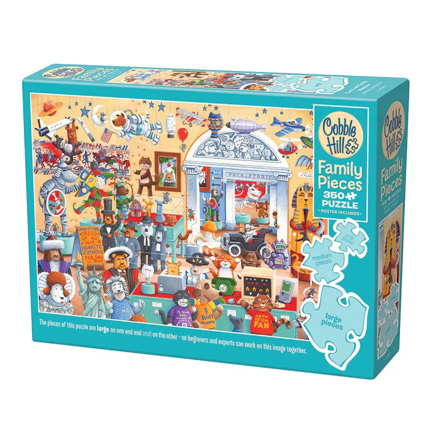 Cats & Dog Museum 350 Piece Family Jigsaw Puzzle Cobble Hill (ONLINE ORDER ONLY)