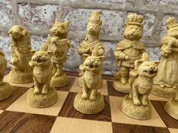 Chess Pieces - Cats & Dogs Chess Pieces (ONLINE ORDER ONLY)