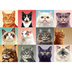 Cattitude 1000 Piece Jigsaw Puzzle Snappy