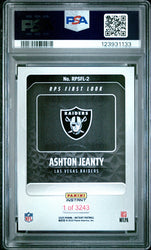 Graded 2025 Panini Instant Ashton Jeanty #RPSFL2 RPS First Look Rookie RC Football Card PSA 10 Gem Mint (ONLINE ORDER ONLY)