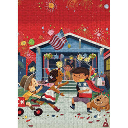 Celebrate America 500 Piece Jigsaw Puzzle Gibbs Smith (ONLINE ORDER ONLY)