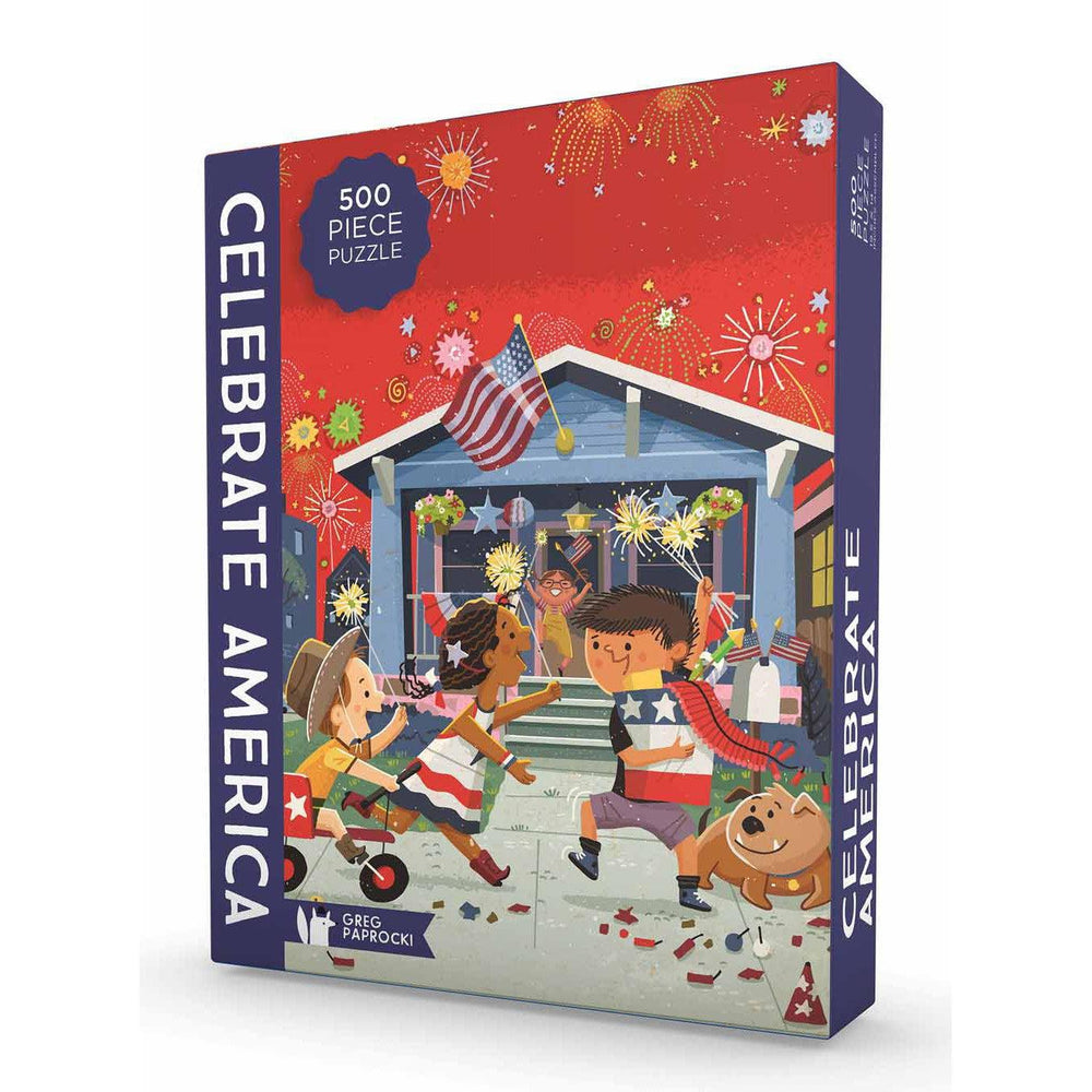 Celebrate America 500 Piece Jigsaw Puzzle Gibbs Smith (ONLINE ORDER ONLY)
