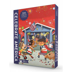 Celebrate America 500 Piece Jigsaw Puzzle Gibbs Smith (ONLINE ORDER ONLY)