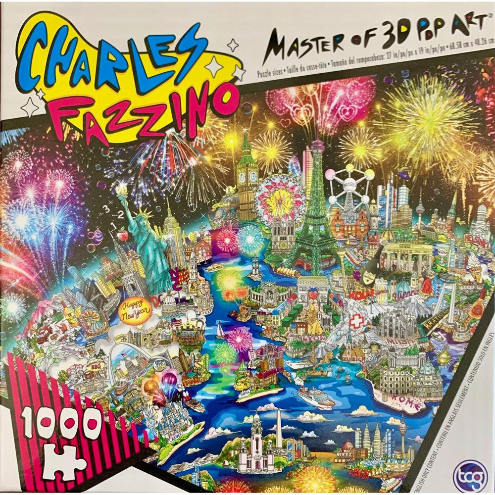 Celebrating Our World Pop Art 1000 Piece Jigsaw Puzzle Sure Lox (ONLINE ORDER ONLY)