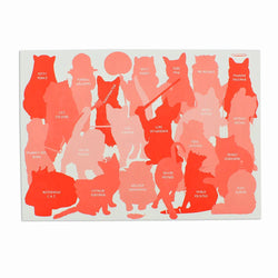 Celebri Cats 1000 Piece Jigsaw Puzzle Ginger Fox (ONLINE ORDER ONLY)