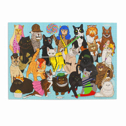 Celebri Cats 1000 Piece Jigsaw Puzzle Ginger Fox (ONLINE ORDER ONLY)