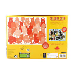 Celebri Cats 1000 Piece Jigsaw Puzzle Ginger Fox (ONLINE ORDER ONLY)