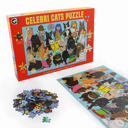 Celebri Cats 1000 Piece Jigsaw Puzzle Ginger Fox (ONLINE ORDER ONLY)